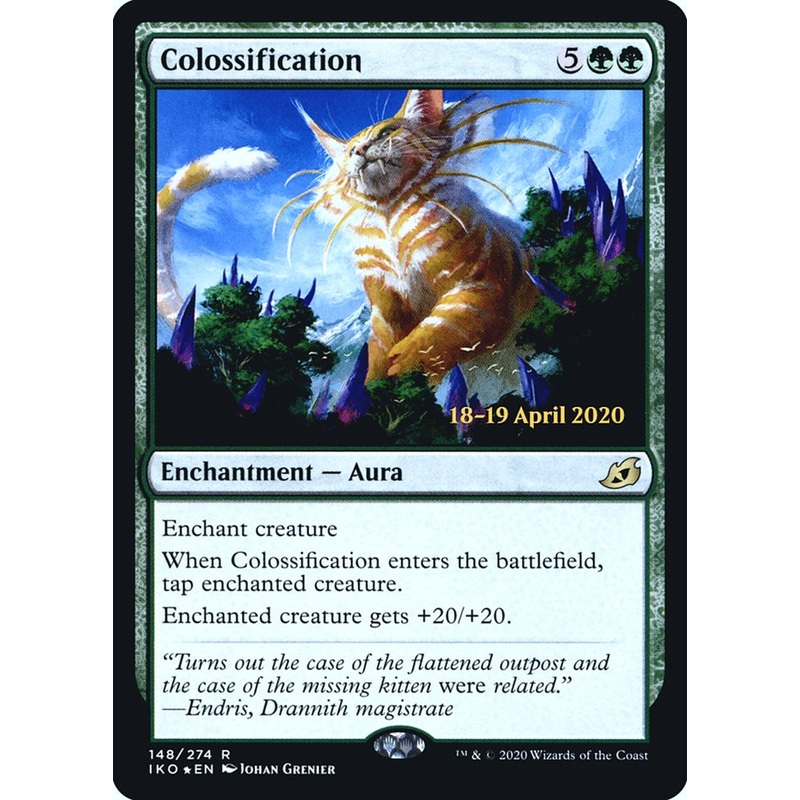 Colossification [Ikoria: Lair of Behemoths Prerelease Promos]