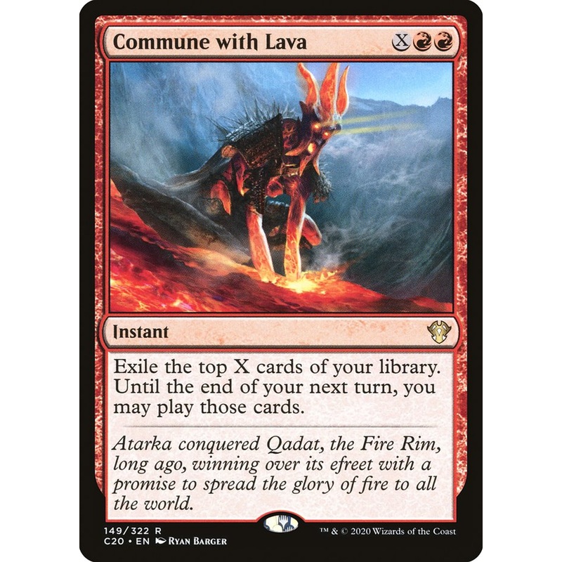 Commune with Lava [Commander 2020]