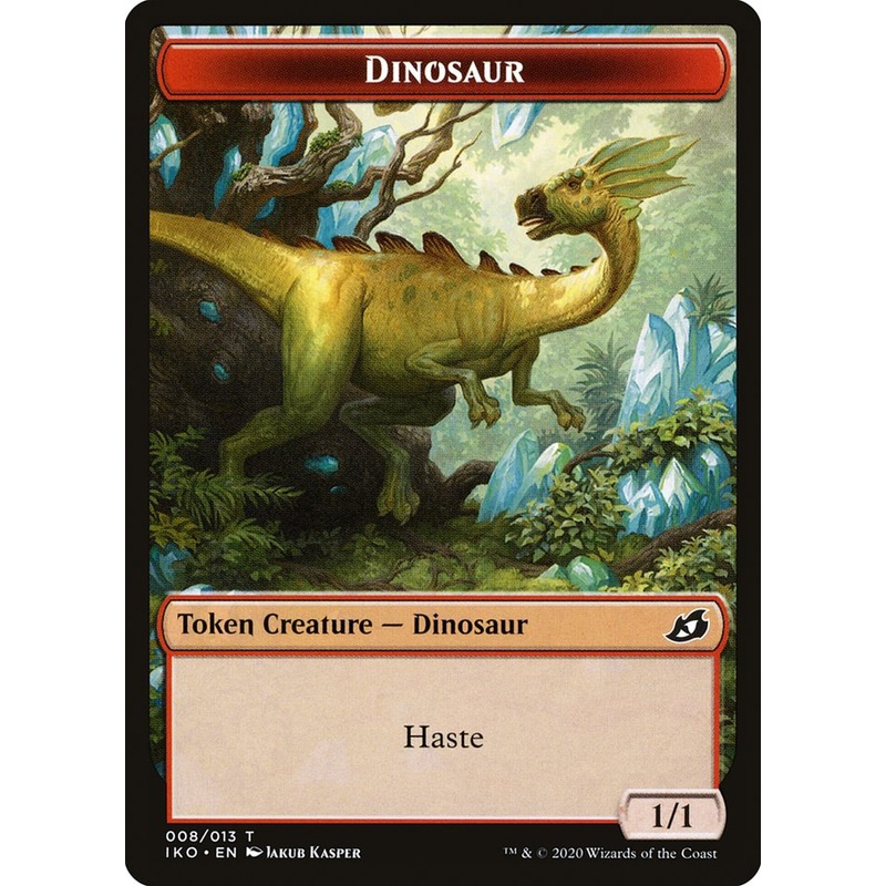 Dinosaur Token [Ikoria: Lair of Behemoths Tokens]