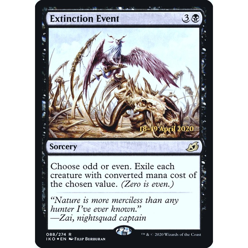Extinction Event [Ikoria: Lair of Behemoths Prerelease Promos]