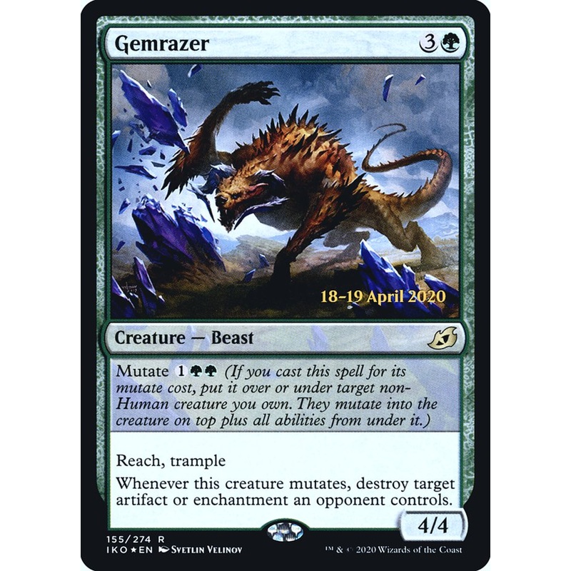 Gemrazer [Ikoria: Lair of Behemoths Prerelease Promos]