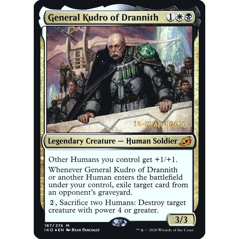 General Kudro of Drannith [Ikoria: Lair of Behemoths Prerelease Promos]