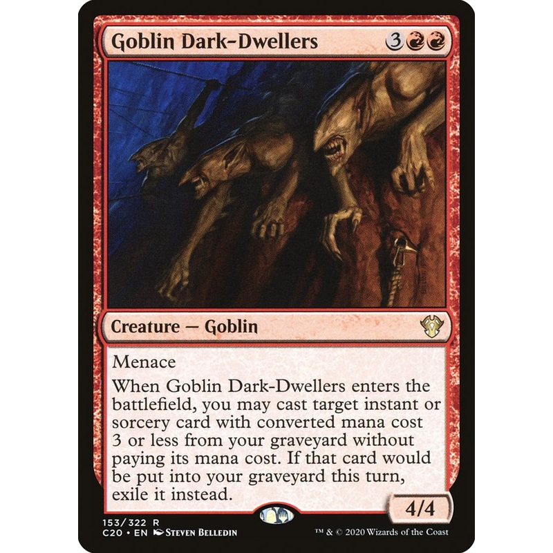 Goblin Dark-Dwellers [Commander 2020]