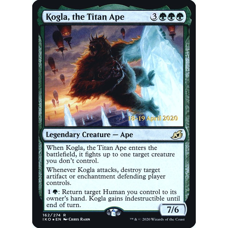 Kogla, the Titan Ape [Ikoria: Lair of Behemoths Prerelease Promos]