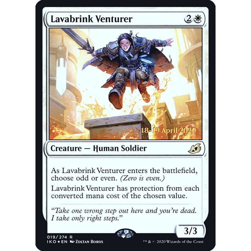 Lavabrink Venturer [Ikoria: Lair of Behemoths Prerelease Promos]
