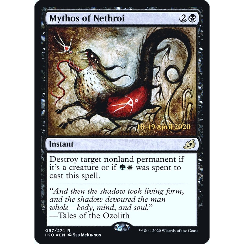 Mythos of Nethroi [Ikoria: Lair of Behemoths Prerelease Promos]