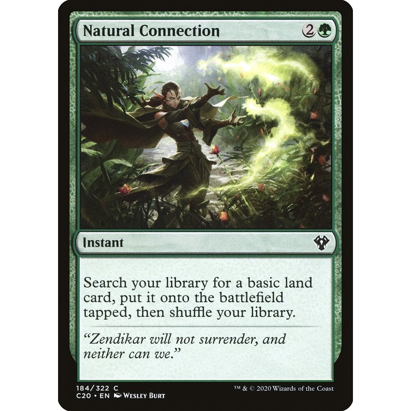 Natural Connection [Commander 2020]