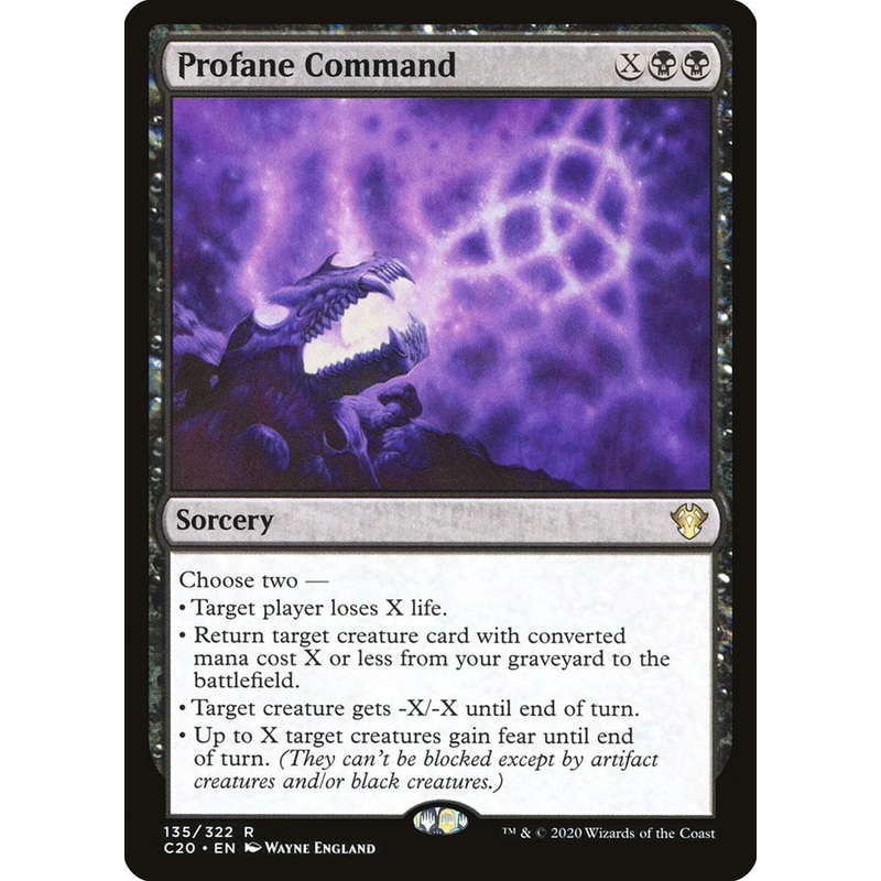 Profane Command [Commander 2020]