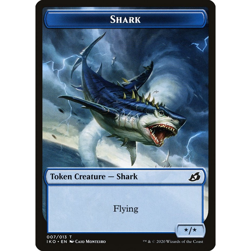 Shark Token [Ikoria: Lair of Behemoths Tokens]