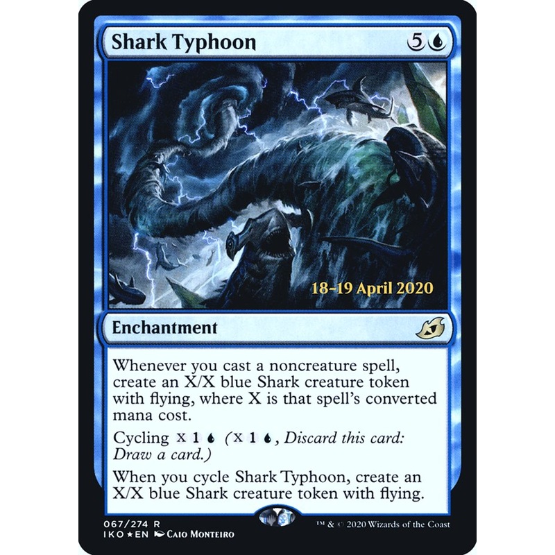 Shark Typhoon [Ikoria: Lair of Behemoths Prerelease Promos]