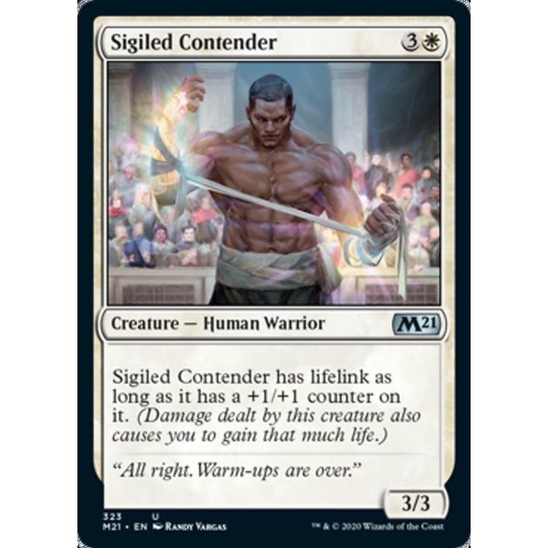 Sigiled Contender [Core Set 2021]