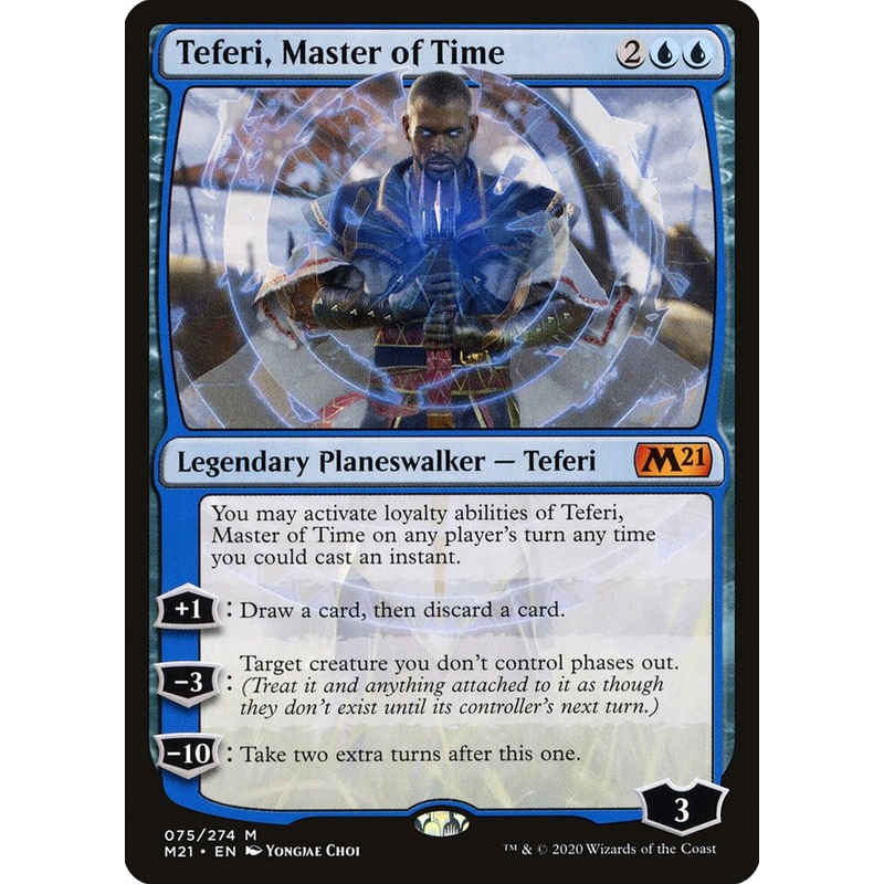 Teferi, Master of Time (075) [Core Set 2021]