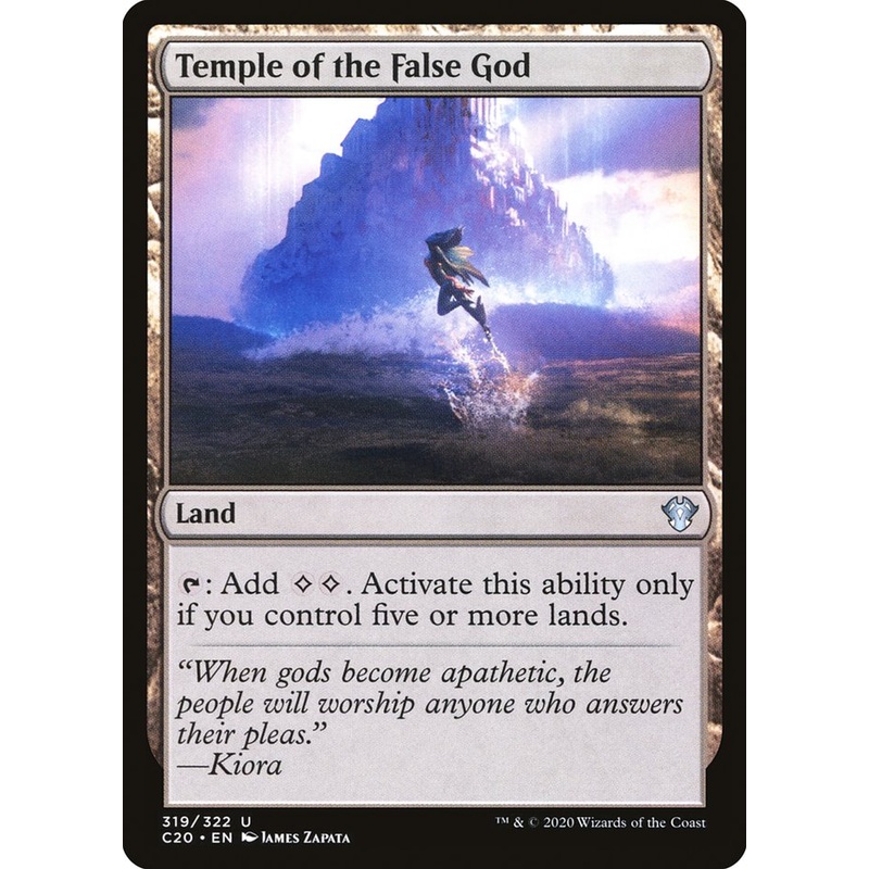 Temple of the False God [Commander 2020]