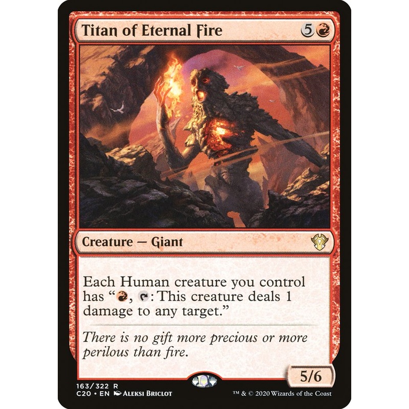 Titan of Eternal Fire [Commander 2020]