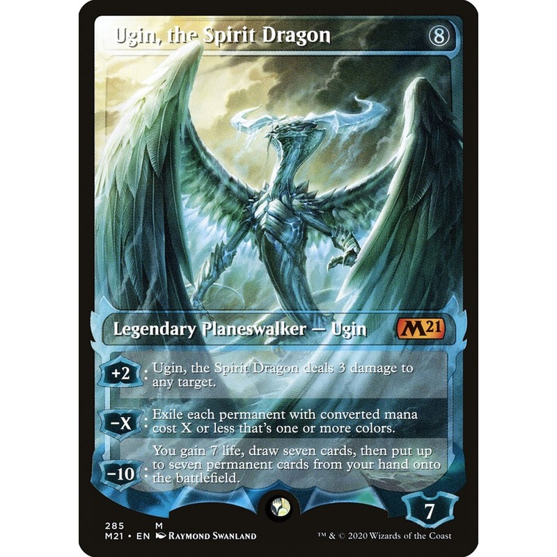 Ugin, the Spirit Dragon (285) (Extended Art) [Core Set 2021]