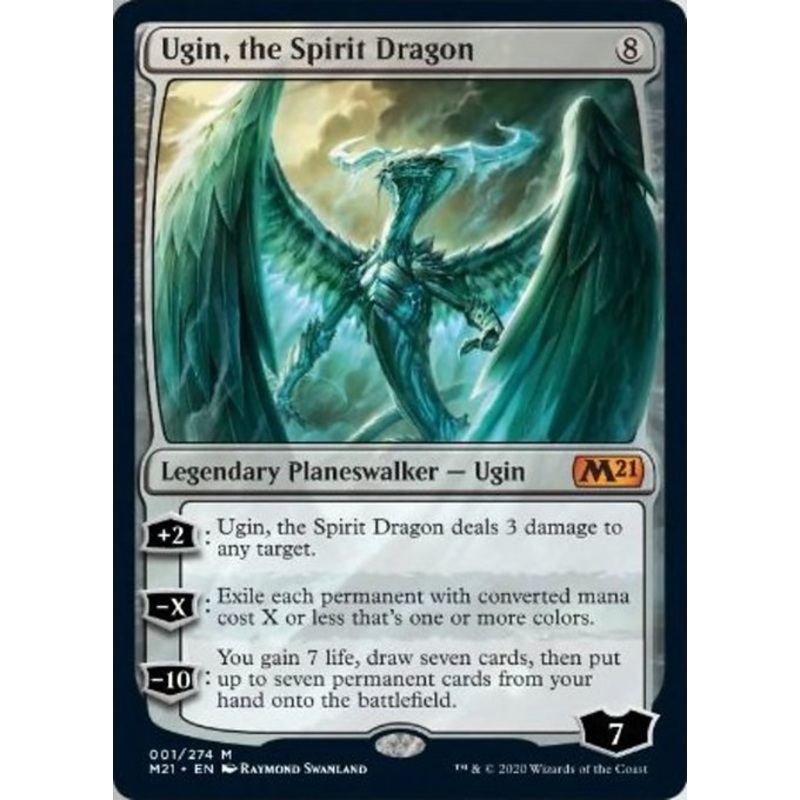 Ugin, the Spirit Dragon [Core Set 2021]