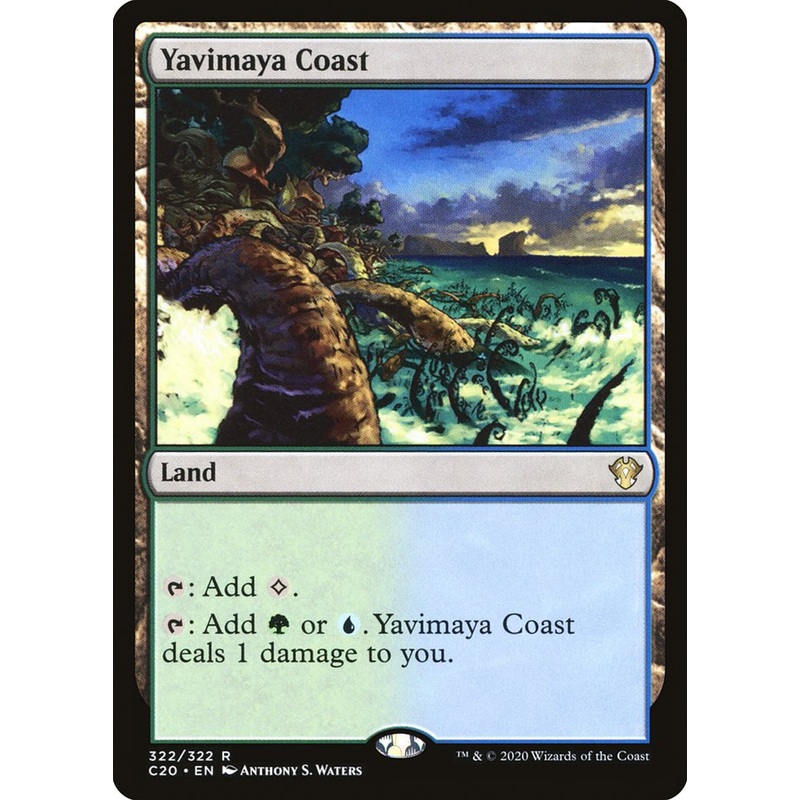 Yavimaya Coast [Commander 2020]