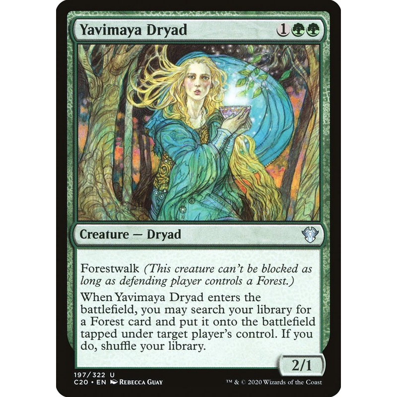 Yavimaya Dryad [Commander 2020]