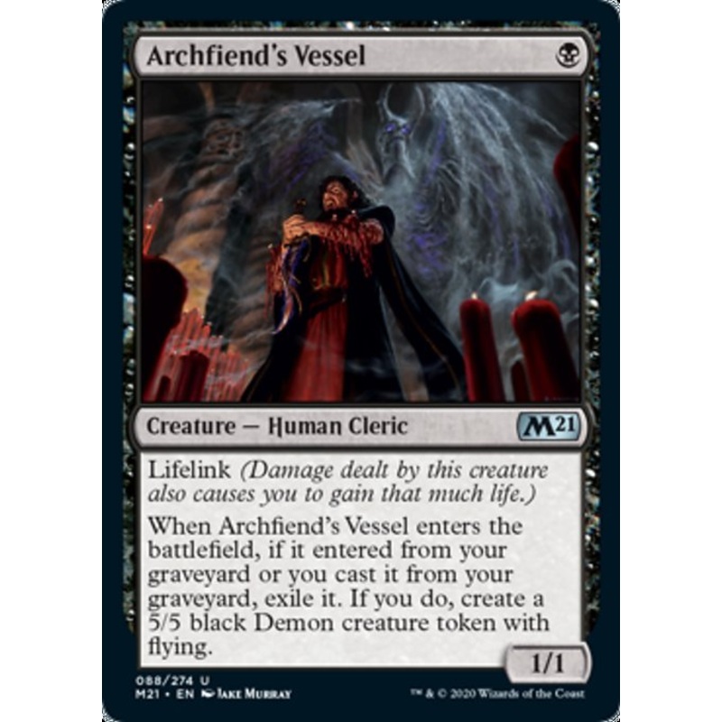 Archfiend's Vessel [Core Set 2021]