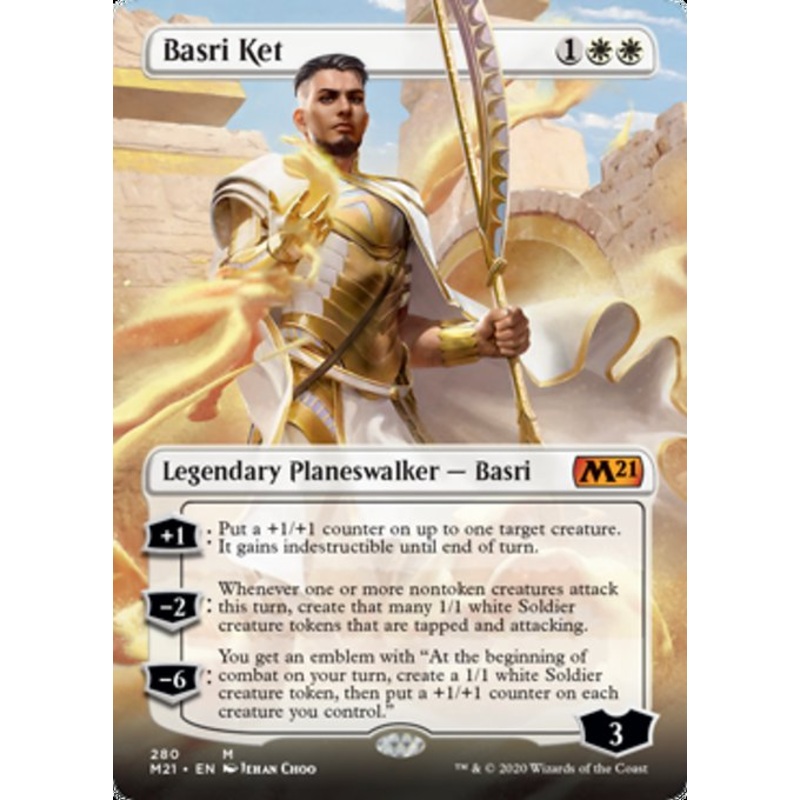 Basri Ket (Borderless) [Core Set 2021]