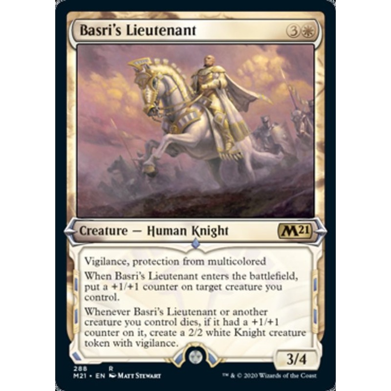 Basri's Lieutenant (Showcase) [Core Set 2021]