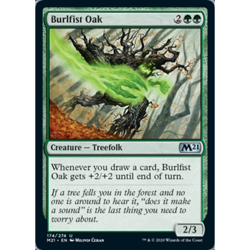 Burlfist Oak [Core Set 2021]