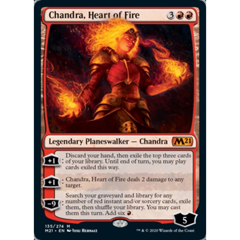 Chandra, Heart of Fire [Core Set 2021]