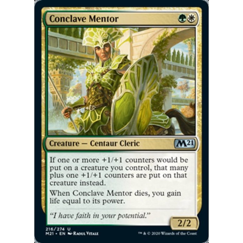 Conclave Mentor [Core Set 2021]
