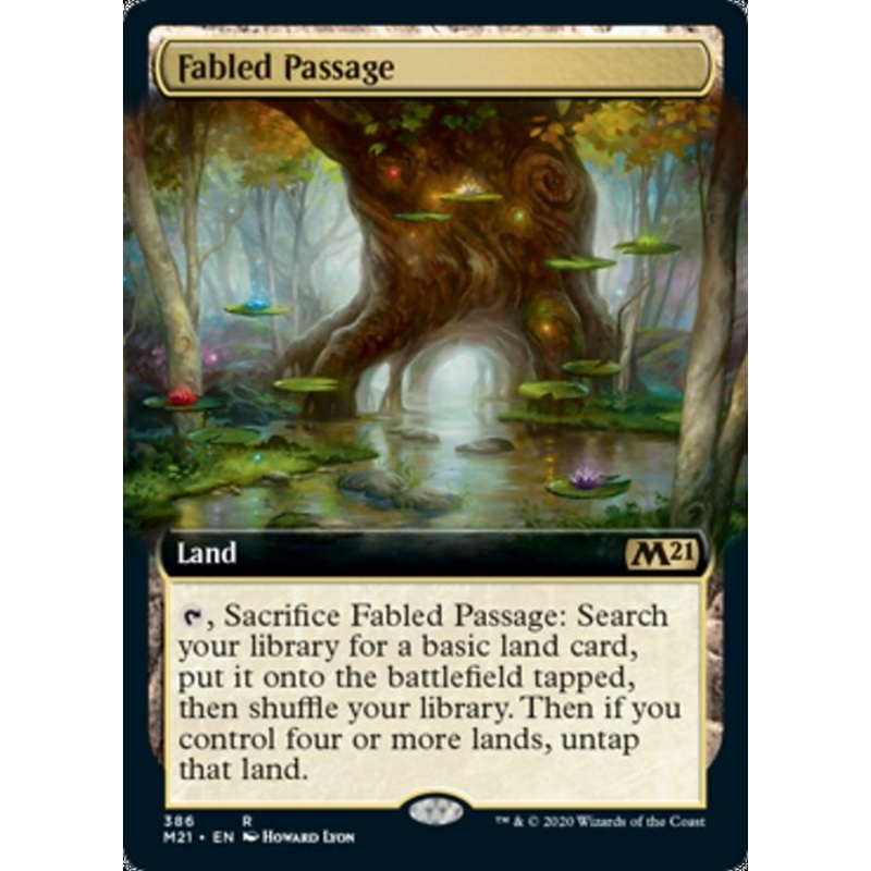 Fabled Passage (Extended Art) [Core Set 2021]