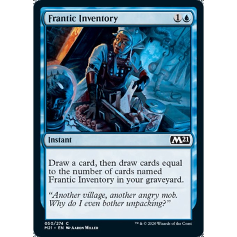Frantic Inventory [Core Set 2021]