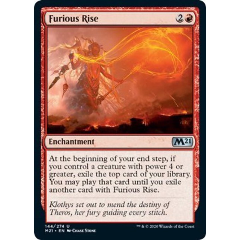 Furious Rise [Core Set 2021]