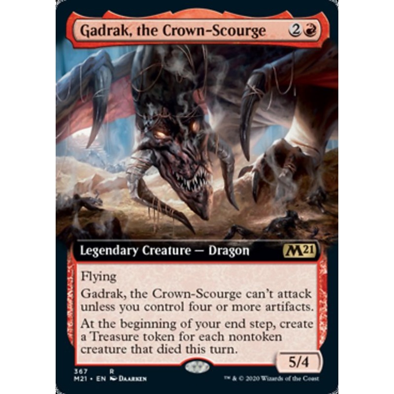 Gadrak, the Crown-Scourge (Extended Art) [Core Set 2021]