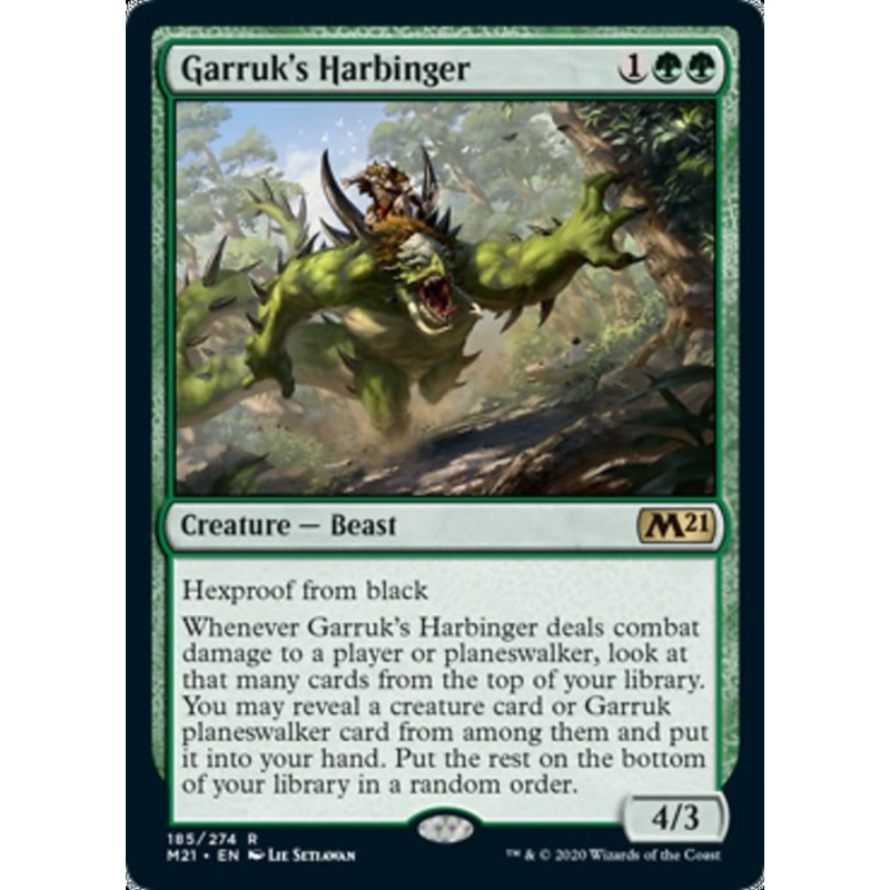Garruk's Harbinger [Core Set 2021]
