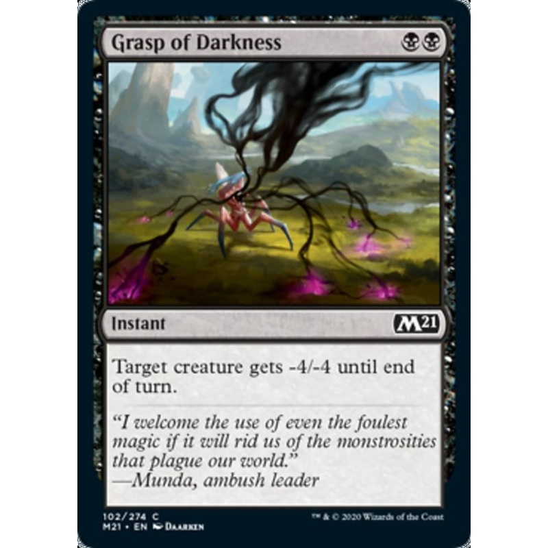 Grasp of Darkness [Core Set 2021]