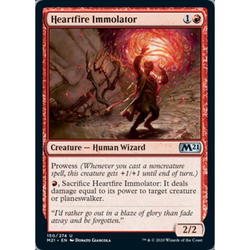 Heartfire Immolator [Core Set 2021]