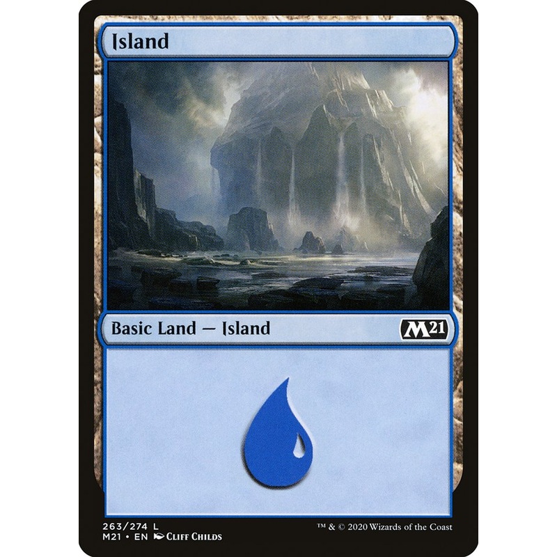 Island (263) [Core Set 2021]