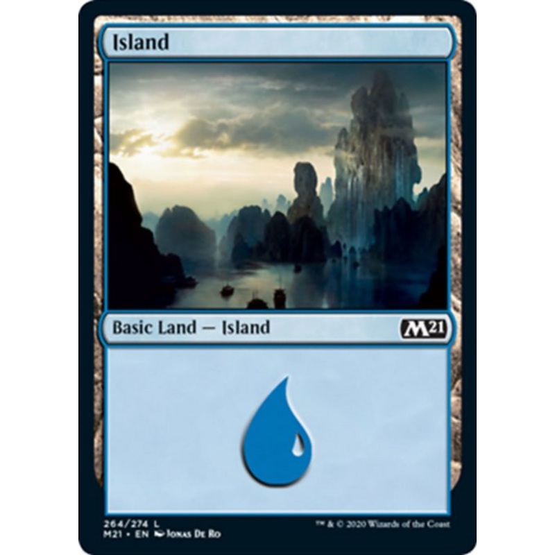 Island (264) [Core Set 2021]