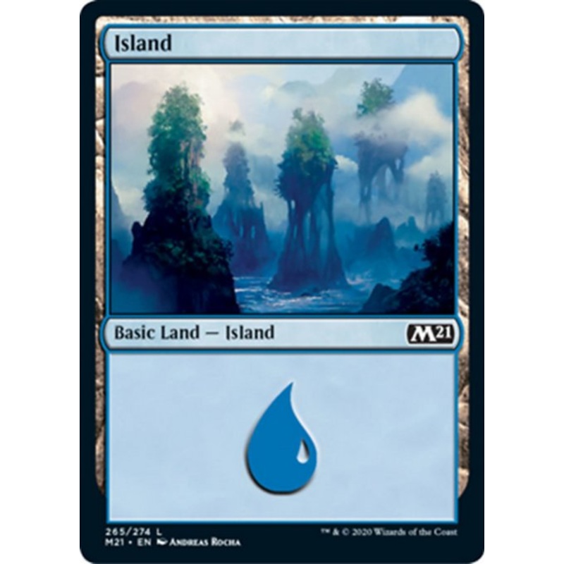 Island (265) [Core Set 2021]