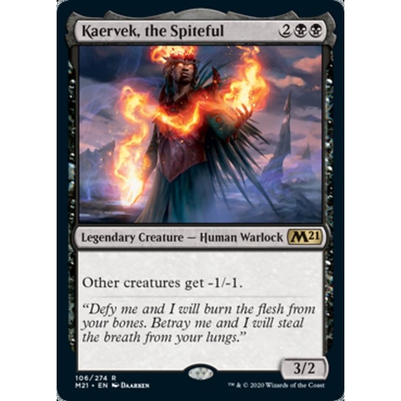 Kaervek, the Spiteful [Core Set 2021]