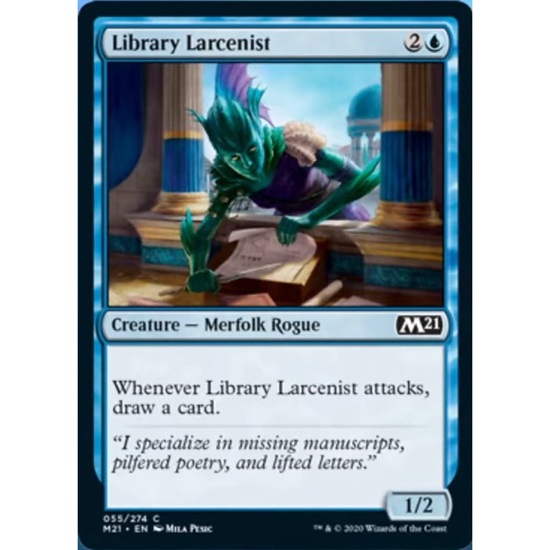Library Larcenist [Core Set 2021]