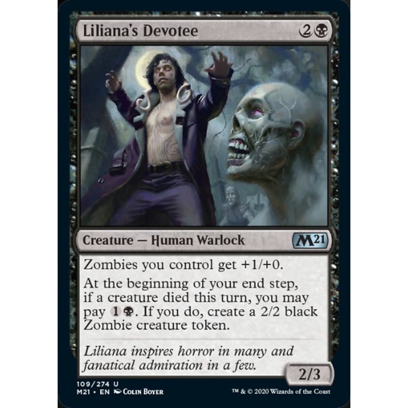 Liliana's Devotee [Core Set 2021]