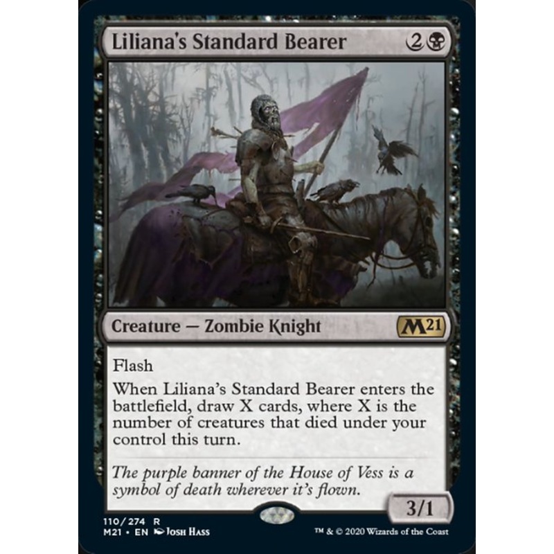Liliana's Standard Bearer [Core Set 2021]