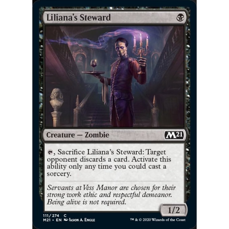 Liliana's Steward [Core Set 2021]