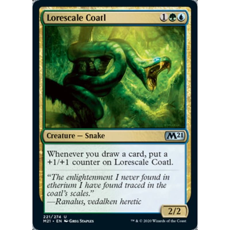 Lorescale Coatl [Core Set 2021]