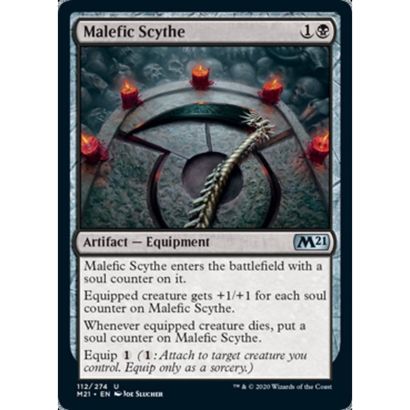 Malefic Scythe [Core Set 2021]