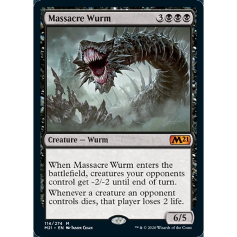 Massacre Wurm [Core Set 2021]