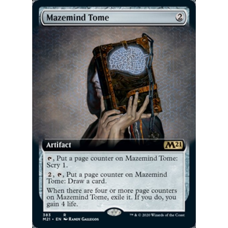 Mazemind Tome (Extended Art) [Core Set 2021]