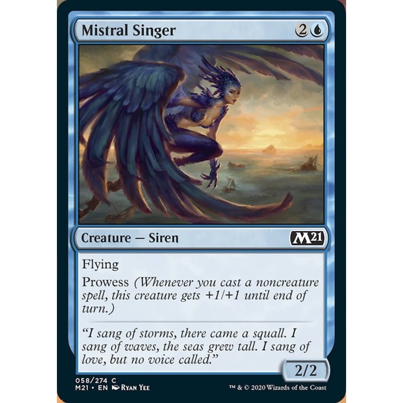 Mistral Singer [Core Set 2021]