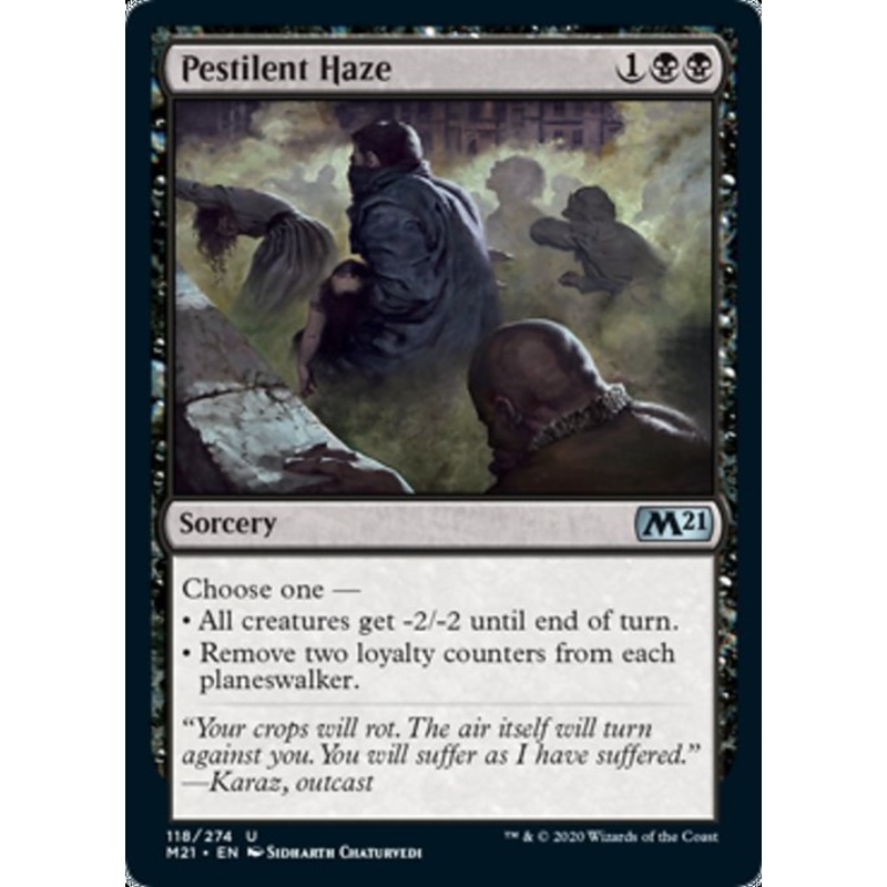Pestilent Haze [Core Set 2021]