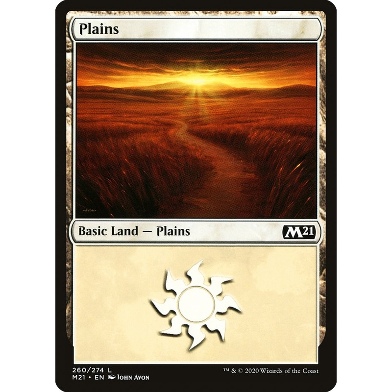 Plains (260) [Core Set 2021]